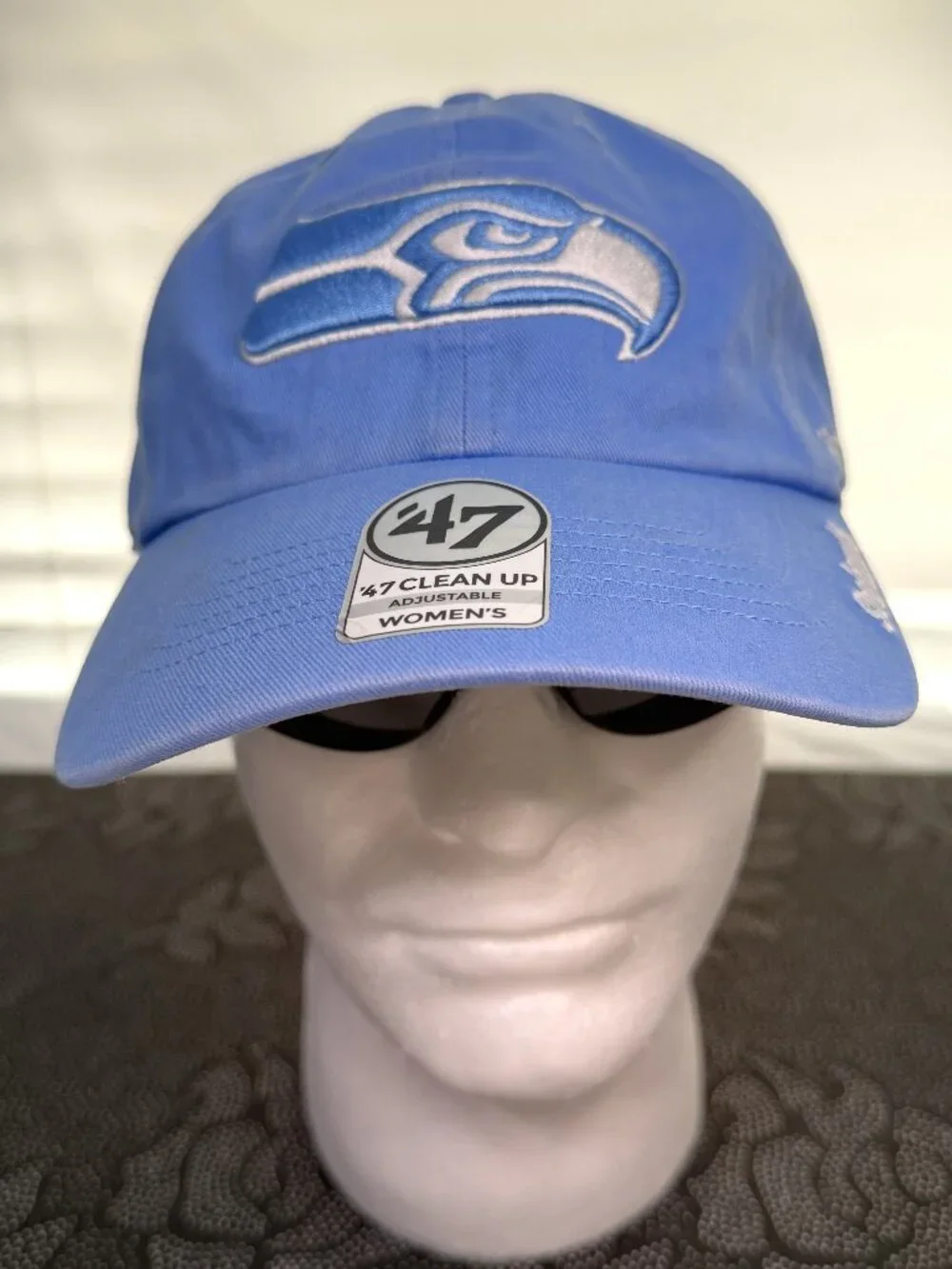 '47 Brand Clean up Light Blue Women's Seattle Seahawks adjustable cap/hat
